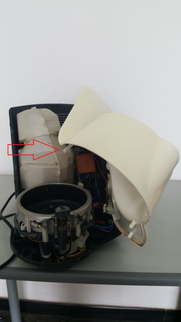 Interior de la Thermomix TM21