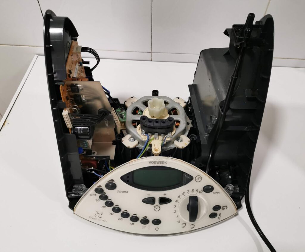 Interior de la Thermomix TM31