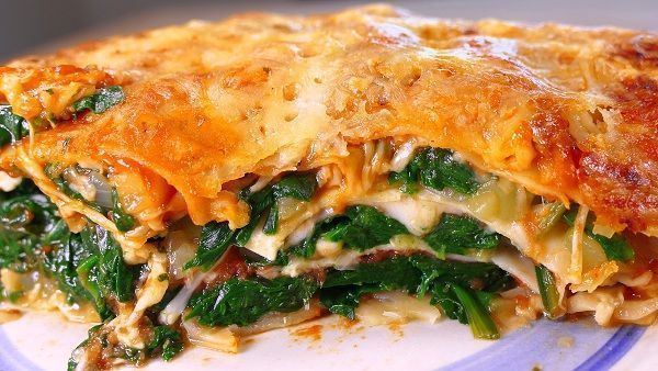 Lasaña de verduras para Thermomix