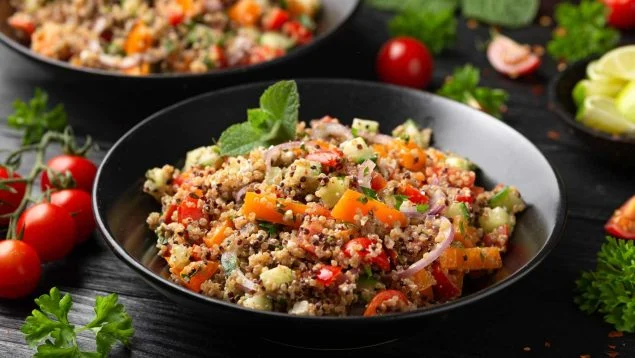 ensalada de quinoa para Thermomix